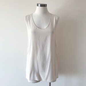 Amina Rubinacci silk tank top silk shirt silk blouse